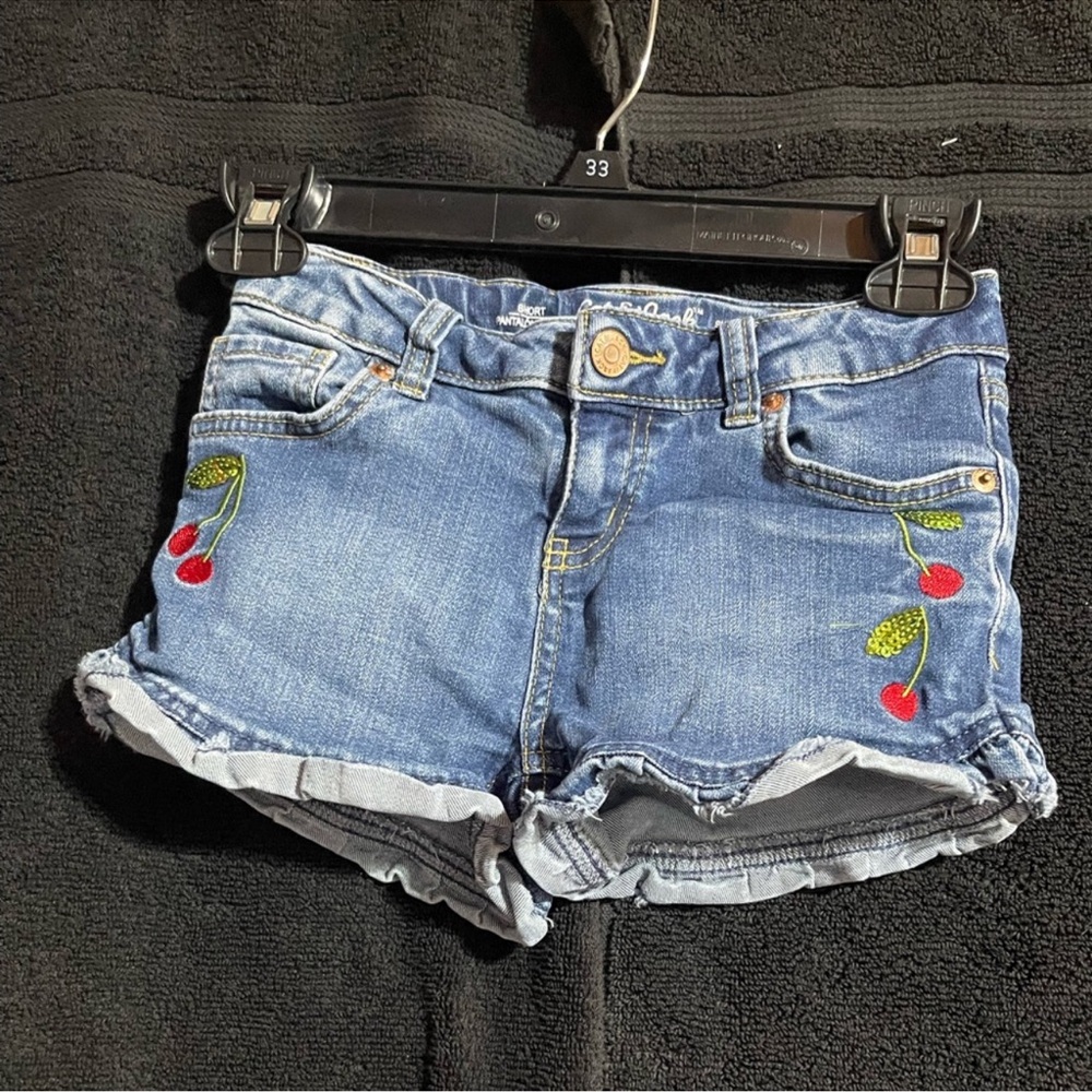 Cat & Jack Dark Blue Denim Shorts